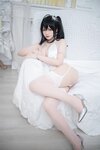 [Cosplay] Nyako喵子 大凤纯白婚纱 [65P-235M]