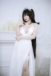 [Cosplay] Nyako喵子 大凤纯白婚纱 [65P-235M]
