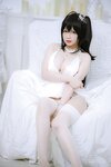 [Cosplay] Nyako喵子 大凤纯白婚纱 [65P-235M]