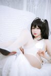 [Cosplay] Nyako喵子 大凤纯白婚纱 [65P-235M]