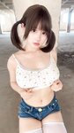 [Cosplay] Nyako喵子 电子版54诱拐本 [265P2V-1.30GB]