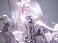 [Cosplay] 矢量鱼 蔚蓝档案 圣园未花 [27P-327MB]