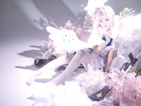 [Cosplay] 矢量鱼 蔚蓝档案 圣园未花 [27P-327MB]