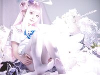 [Cosplay] 矢量鱼 蔚蓝档案 圣园未花 [27P-327MB]
