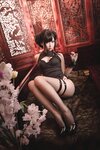 [Cosplay] 面饼仙儿 魔女旗袍 [33P-322MB]