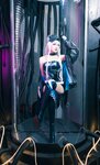 [Cosplay] 源纱希喵喵喵 赛车服企业 [25P-362MB]