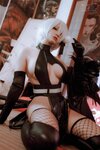 [Cosplay] Nyako喵子 2b同人旗袍 [43P-196MB]