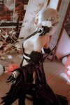 [Cosplay] Nyako喵子 2b同人旗袍 [43P-196MB]