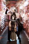 [Cosplay] Nyako喵子 2b同人旗袍 [43P-196MB]