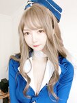 [Cosplay] 51酱 蓝色制服装 [35P3V-115MB]