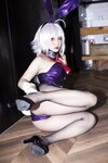 [Cosplay] 洛璃LoLiSAMA FGO 黑贞兔子 [42P1V-752MB]