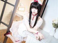 [Cosplay] 虎森森 熊熊女仆 [50P 413MB]
