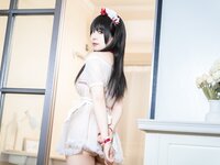 [Cosplay] 虎森森 熊熊女仆 [50P 413MB]