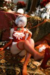 [Cosplay] 九曲Jean 尼尔·机械纪元 2B圣诞 [40P-705MB]