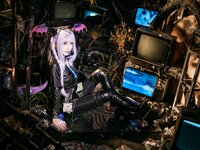 [Cosplay] 源纱希喵喵喵 狮蝎 [23P-154MB]