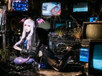 [Cosplay] 源纱希喵喵喵 狮蝎 [23P-154MB]