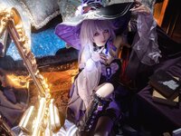 [Cosplay] 矢量鱼 崩坏星穹铁道大黑塔 [18P-31MB]
