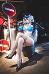 [Cosplay] 宮本桜 交错战线 刃齿 女警 [22P-380MB]