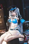 [Cosplay] 宮本桜 交错战线 刃齿 女警 [22P-380MB]