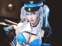 [Cosplay] 宮本桜 交错战线 刃齿 女警 [22P-380MB]
