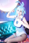 [Cosplay] Sama 零喵 - Casino Bunny Sinon (Sun God Ver.) 赌场兔女郎诗乃（太阳神版)