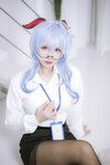 [Cosplay] Nyako喵子 原神 甘雨OL [79P-589MB]