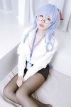 [Cosplay] Nyako喵子 原神 甘雨OL [79P-589MB]