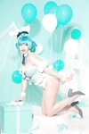 [Cosplay] Nyako喵子 初音白兔 [41P-323MB]