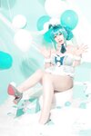 [Cosplay] Nyako喵子 初音白兔 [41P-323MB]