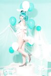 [Cosplay] Nyako喵子 初音白兔 [41P-323MB]