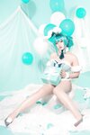 [Cosplay] Nyako喵子 初音白兔 [41P-323MB]