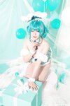[Cosplay] Nyako喵子 初音白兔 [41P-323MB]