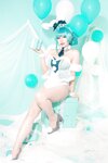 [Cosplay] Nyako喵子 初音白兔 [41P-323MB]