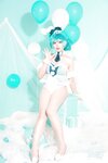 [Cosplay] Nyako喵子 初音白兔 [41P-323MB]