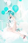 [Cosplay] Nyako喵子 初音白兔 [41P-323MB]