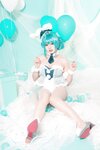 [Cosplay] Nyako喵子 初音白兔 [41P-323MB]