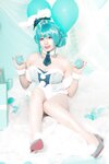 [Cosplay] Nyako喵子 初音白兔 [41P-323MB]