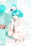 [Cosplay] Nyako喵子 初音白兔 [41P-323MB]