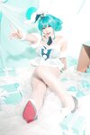 [Cosplay] Nyako喵子 初音白兔 [41P-323MB]