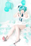 [Cosplay] Nyako喵子 初音白兔 [41P-323MB]
