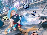 [Cosplay] Sherry 贤儿 - Arknights Lumen Schwarz Rhythm Grid 明日方舟 琳琅诗怀雅 律动方格