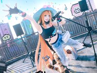 [Cosplay] Sherry 贤儿 - Arknights Lumen Schwarz Rhythm Grid 明日方舟 琳琅诗怀雅 律动方格
