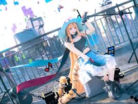 [Cosplay] Sherry 贤儿 - Arknights Lumen Schwarz Rhythm Grid 明日方舟 琳琅诗怀雅 律动方格