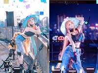 [Cosplay] Sherry 贤儿 - Arknights Lumen Schwarz Rhythm Grid 明日方舟 琳琅诗怀雅 律动方格