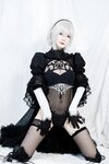[Cosplay] 51酱 2B黑婚纱 [53P2V-485MB]