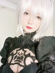 [Cosplay] 51酱 2B黑婚纱 [53P2V-485MB]