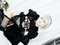 [Cosplay] 51酱 2B黑婚纱 [53P2V-485MB]