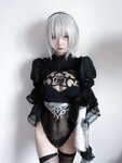 [Cosplay] 51酱 2B黑婚纱 [53P2V-485MB]