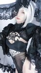 [Cosplay] 51酱 2B黑婚纱 [53P2V-485MB]