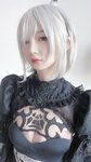 [Cosplay] 51酱 2B黑婚纱 [53P2V-485MB]